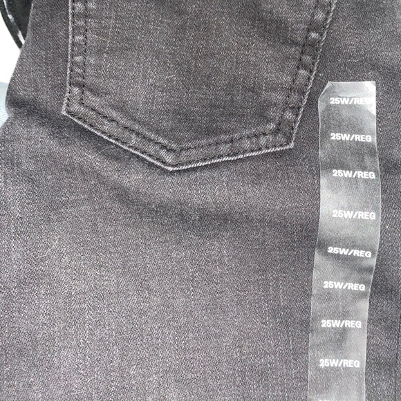 High waisted button black jeans - Picture 5 of 5